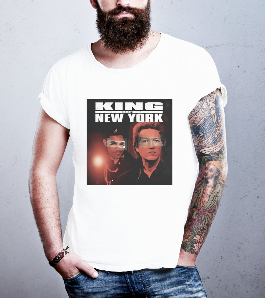 King Of New York Knicks Retro Movie T-Shirt