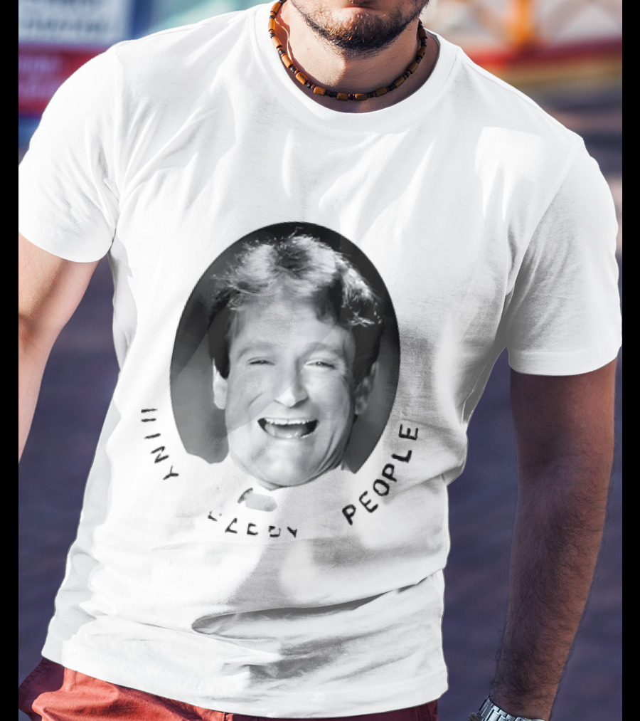 Robin Williams Shiny Happy People T-Shirt