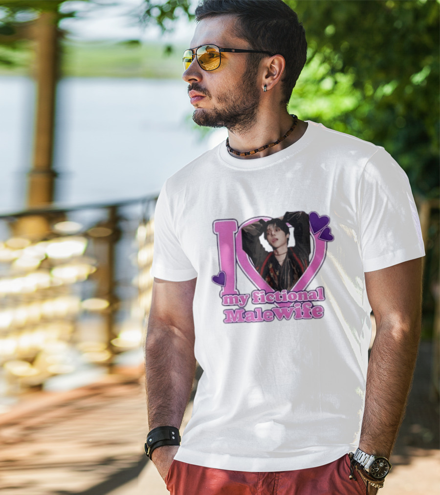 ENHYPEN Sunoo I Love My Fictional Malewife Fan T-Shirt