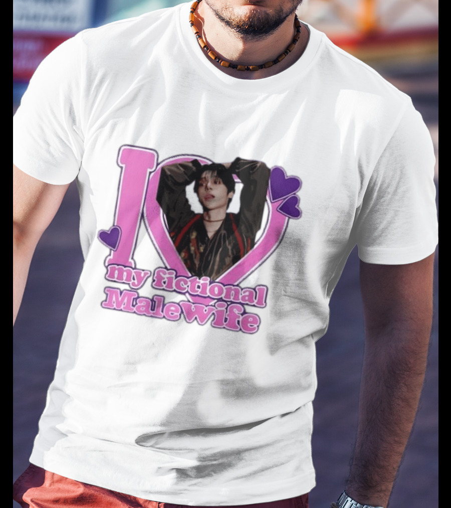 ENHYPEN Sunoo I Love My Fictional Malewife Fan T-Shirt
