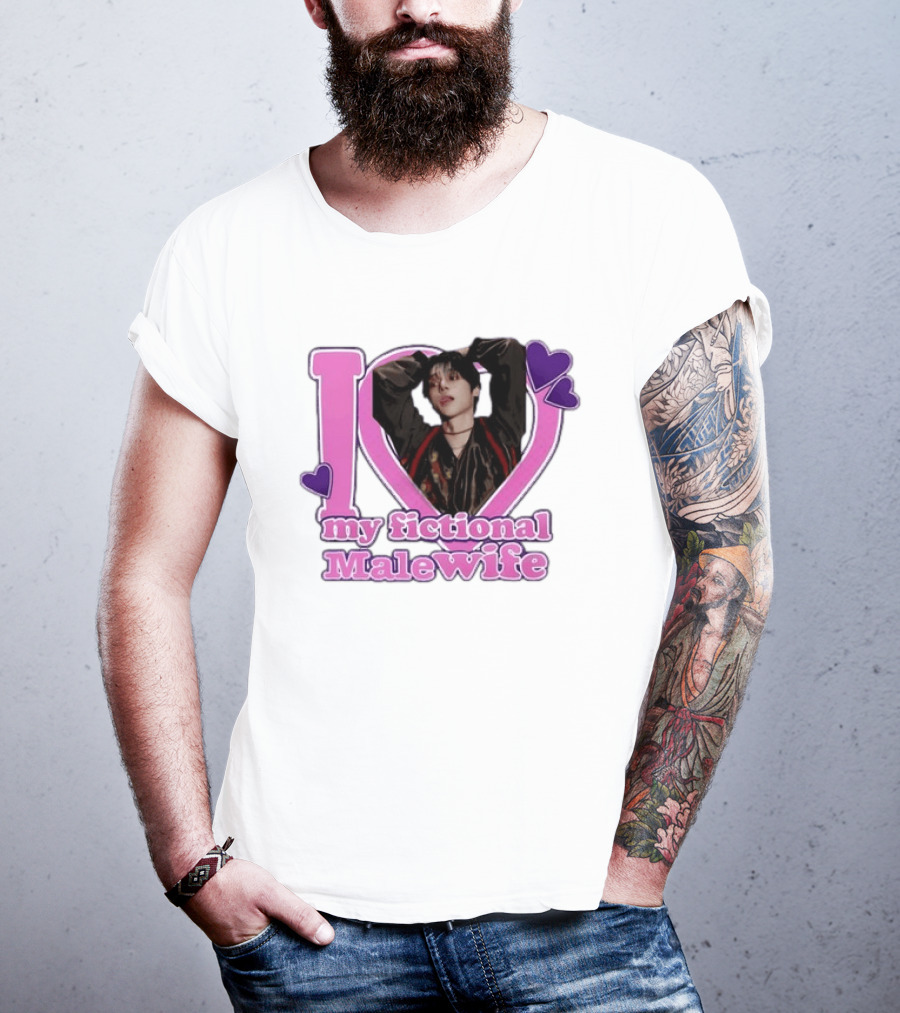 ENHYPEN Sunoo I Love My Fictional Malewife Fan T-Shirt