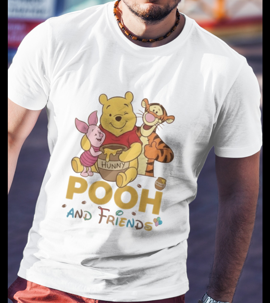 Pooh Hunny And Friends Piglet Tigger T-Shirt