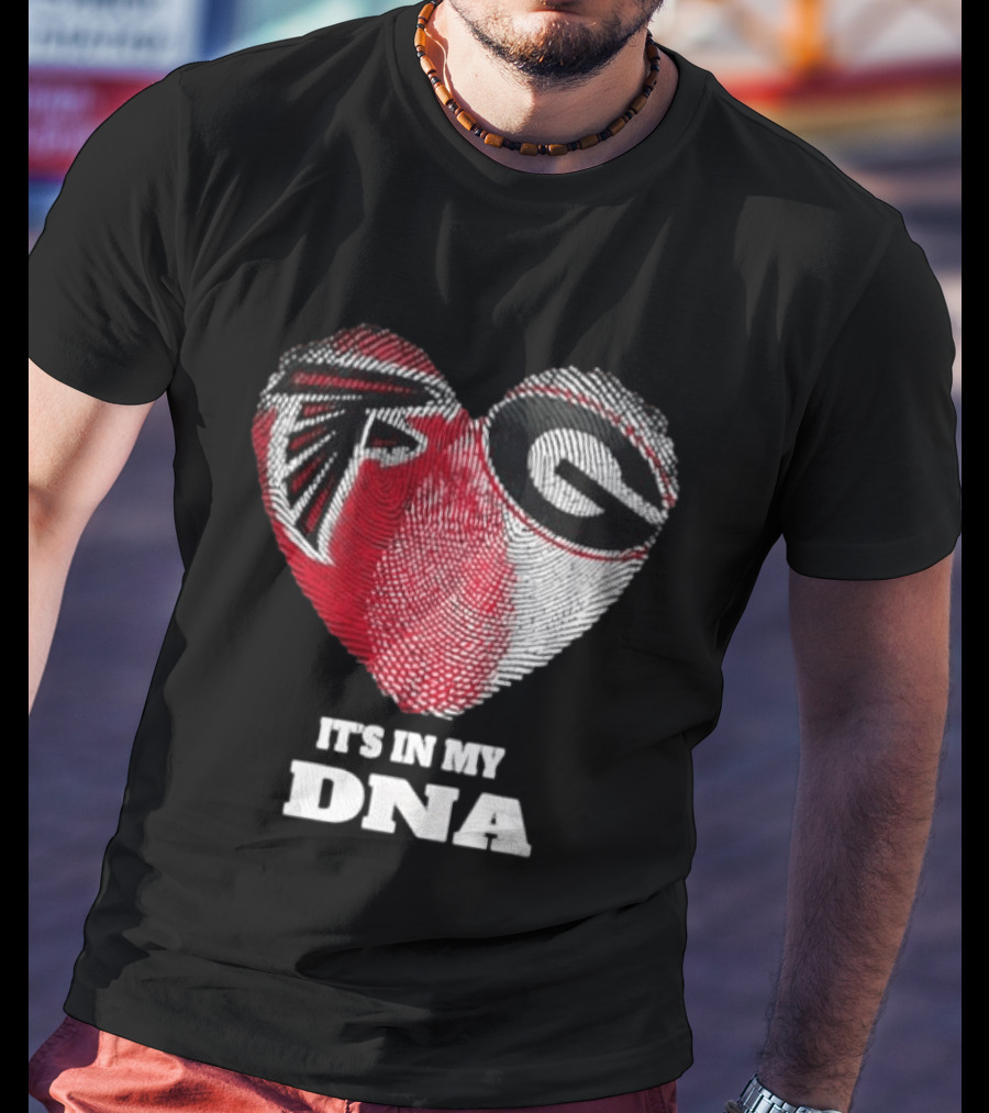 Atlanta Falcons Georgia Bulldogs It's In My DNA T-Shirt