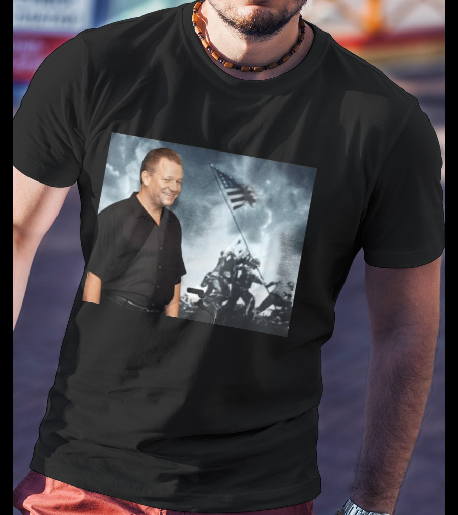 James Bradley Flags Of Our Fathers Iconic Image T-Shirt