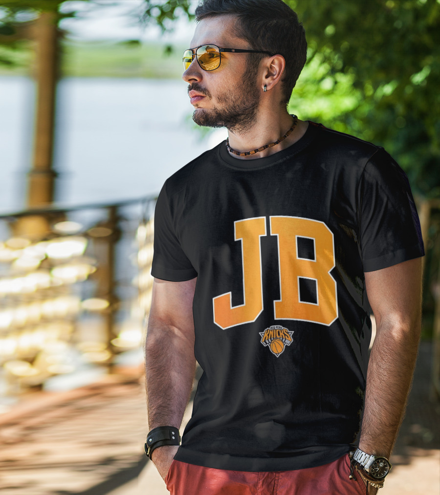 JB Jalen Brunson New York Knicks NBA 2026 Player Name T-Shirt