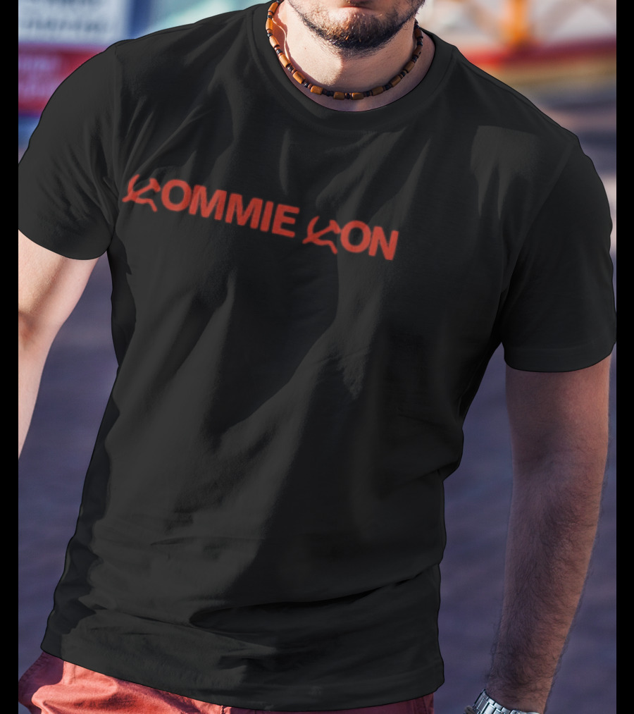 Commie Con Russian Hammer And Sickle Font T-Shirt