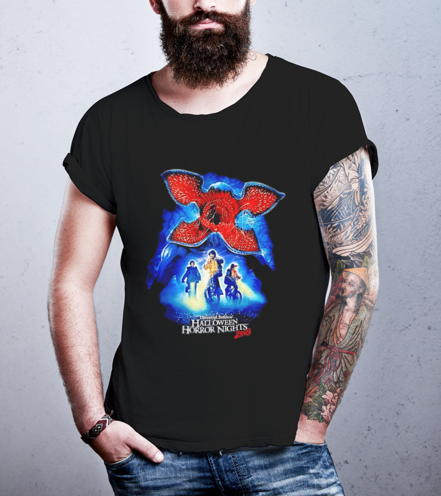 Demogorgon Stranger Things Universal Studios Halloween Horror Nights 2018 T-Shirt