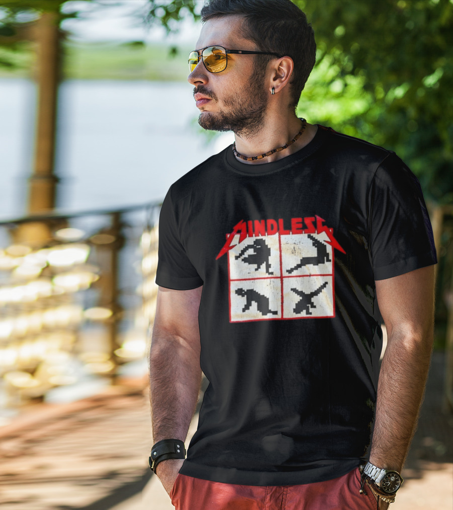 Mindless Self Indulgence Pixel Figures Band T-Shirt