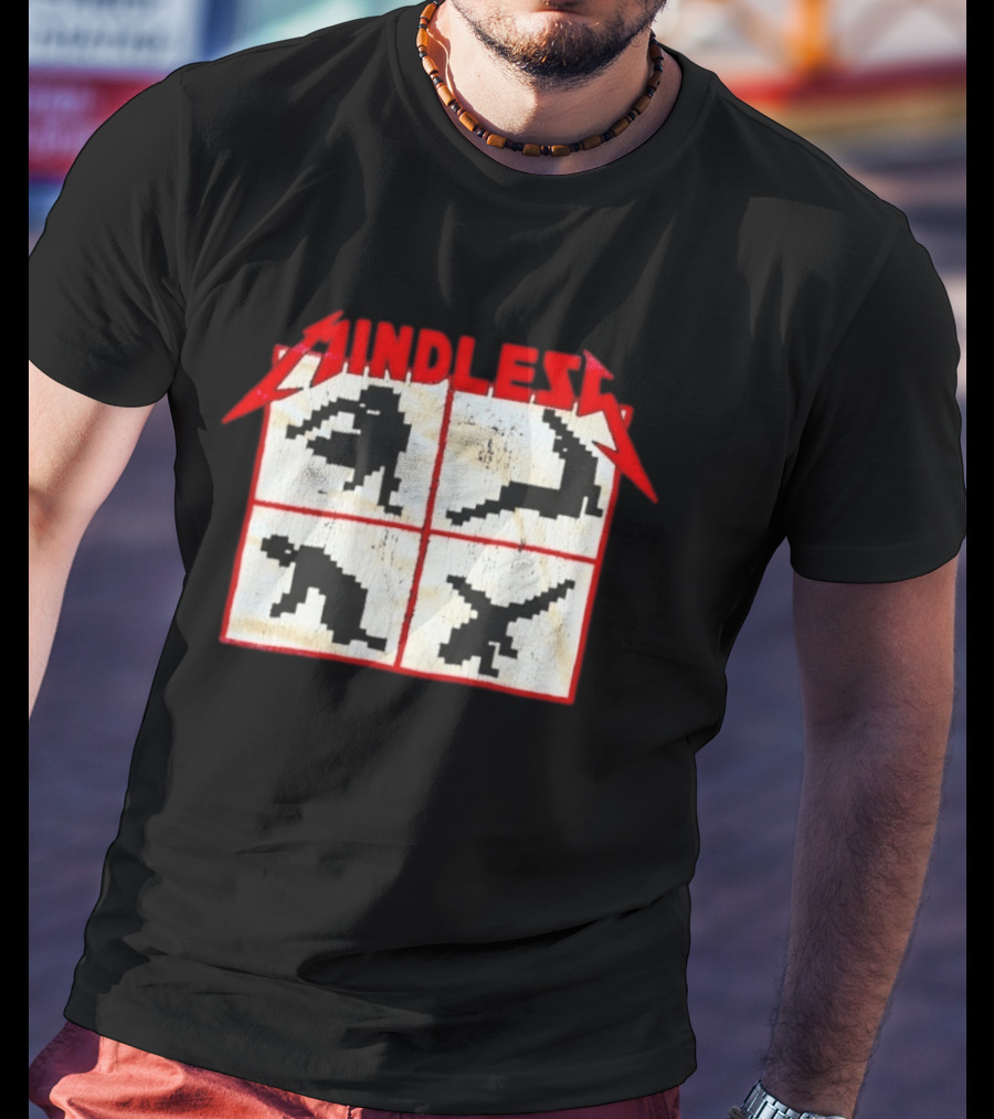 Mindless Self Indulgence Pixel Figures Band T-Shirt
