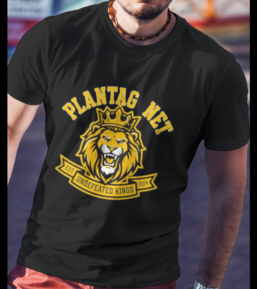 Plantagenet House Of Anjou Lion Crest Undefeated Kings 1154 Royal Family T-Shirt
