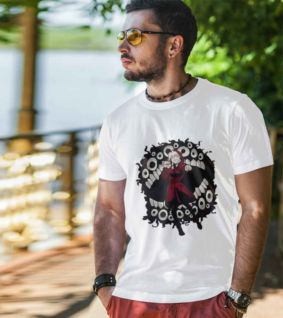 Umineko When They Cry Beatrice With Dark Creature Horror T-Shirt