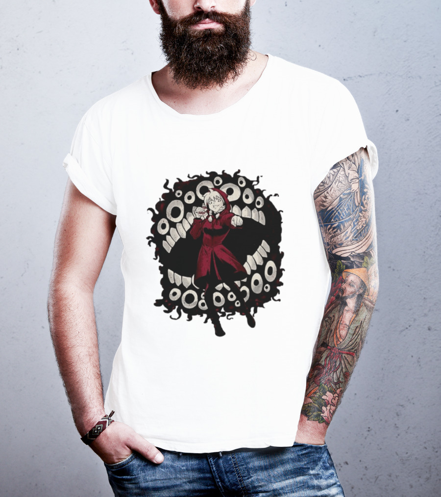Umineko When They Cry Beatrice With Dark Creature Horror T-Shirt