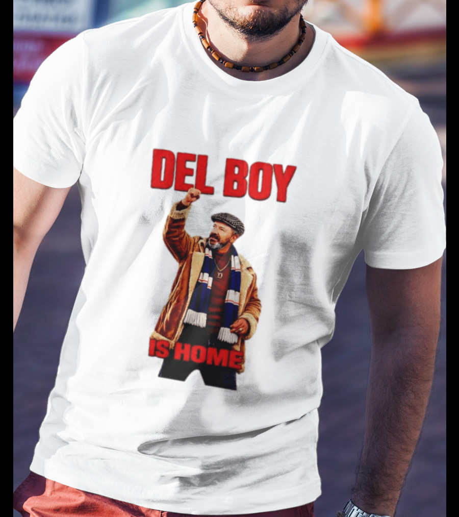 Del Boy Only Fools And Horses Is Home Vintage Look T-Shirt