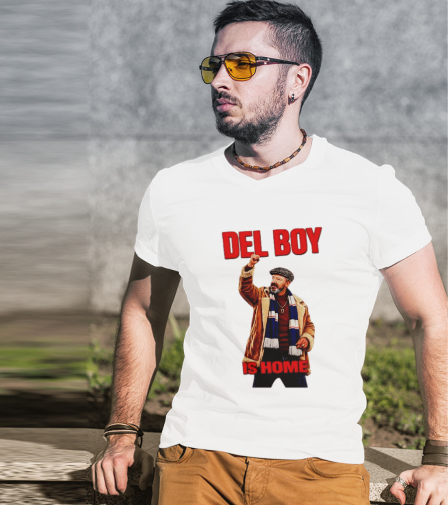 Del Boy Only Fools And Horses Is Home Vintage Look T-Shirt
