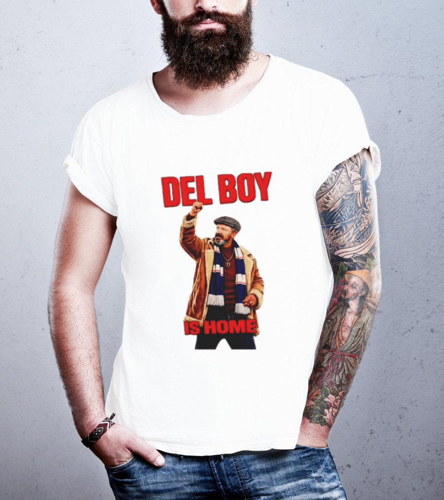 Del Boy Only Fools And Horses Is Home Vintage Look T-Shirt