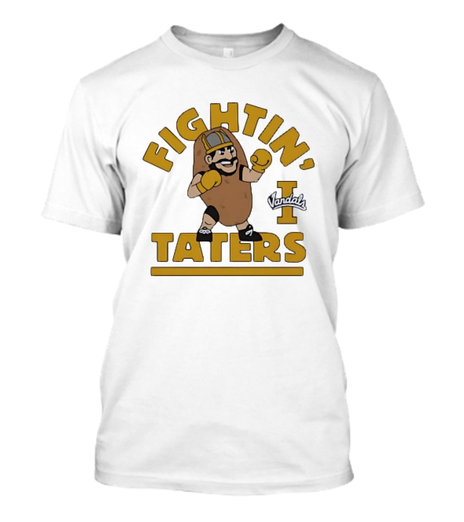 Fightin' Taters Vandals Boxing T-Shirt