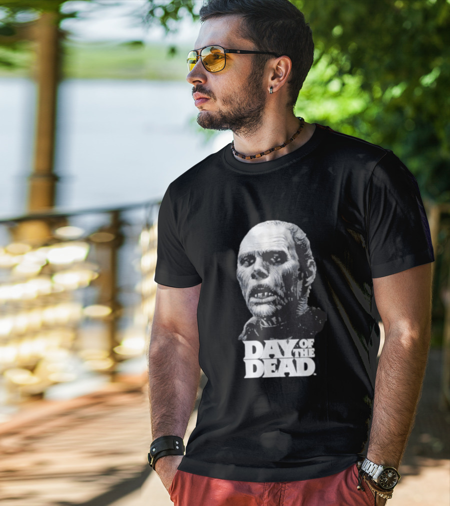 Bub Zombie Day Of The Dead Horror Movie Merchandise T-Shirt