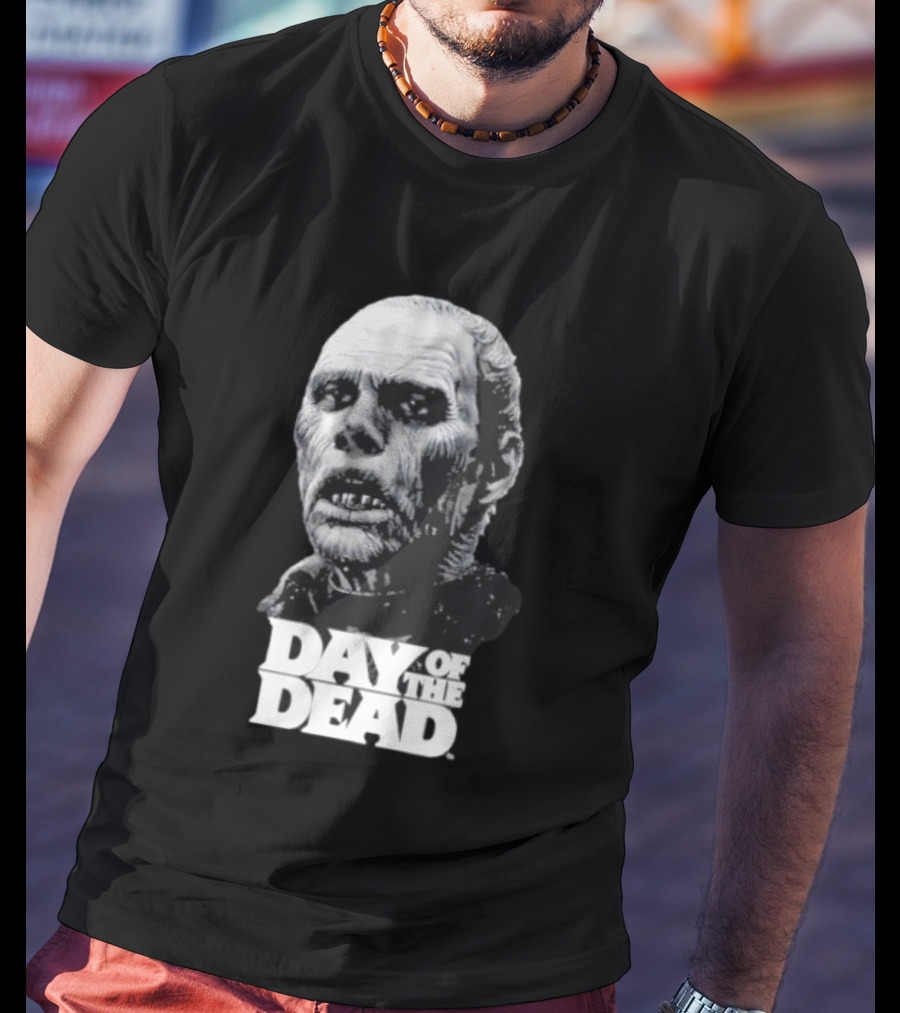 Bub Zombie Day Of The Dead Horror Movie Merchandise T-Shirt