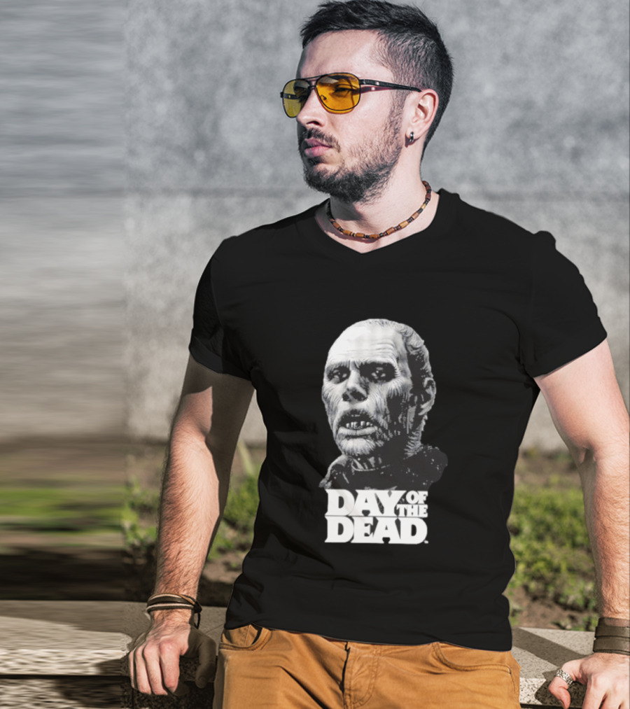 Bub Zombie Day Of The Dead Horror Movie Merchandise T-Shirt