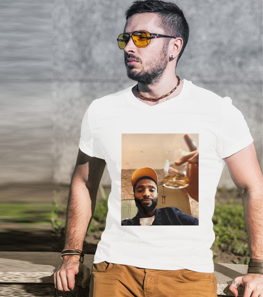 Mikal Bridges New York Knicks Live Stream Hat And Cheers Moment T-Shirt