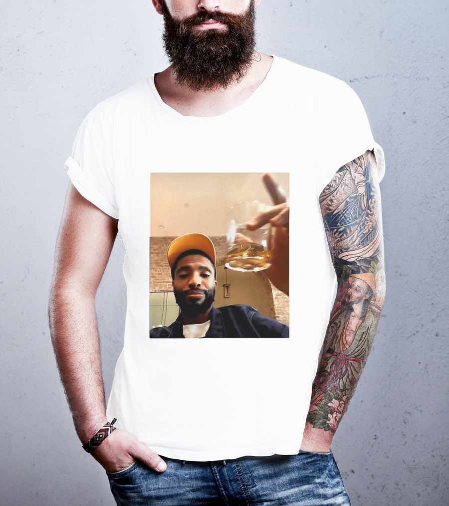 Mikal Bridges New York Knicks Live Stream Hat And Cheers Moment T-Shirt