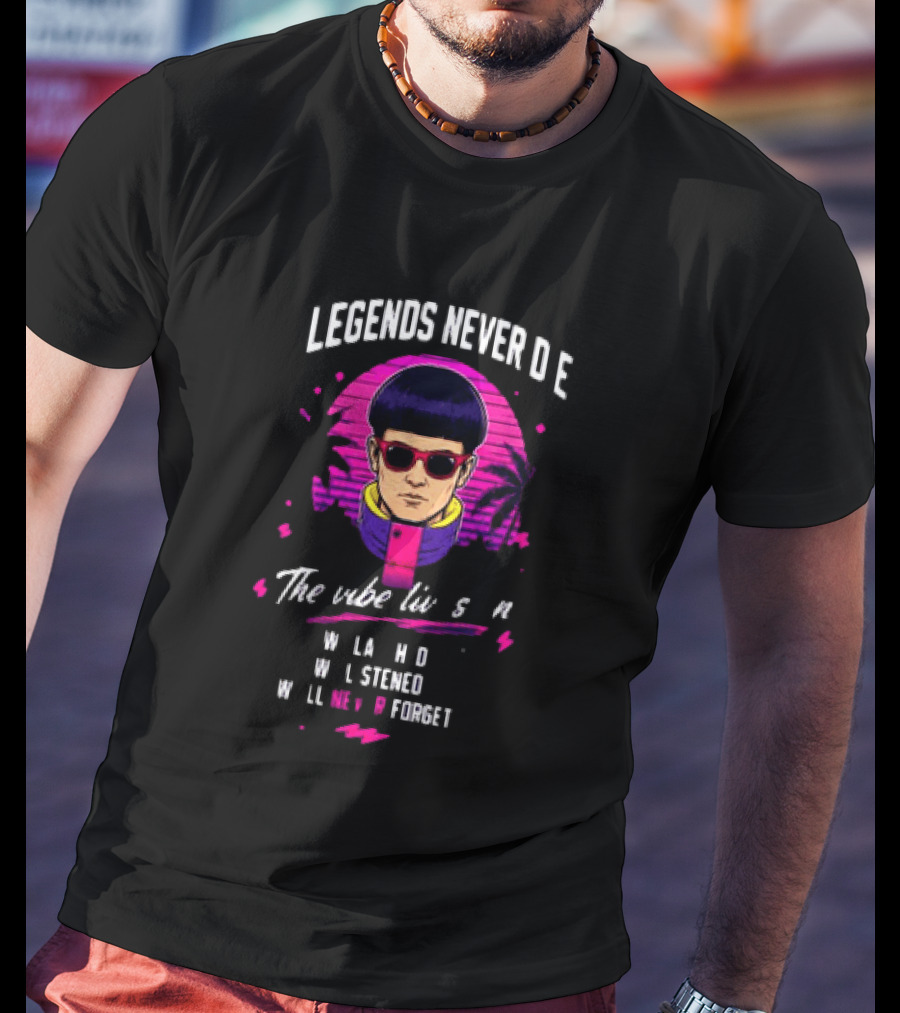 Legends Never Die The Vibe Lives On Oliver Tree Lil Ricky Forever T-Shirt