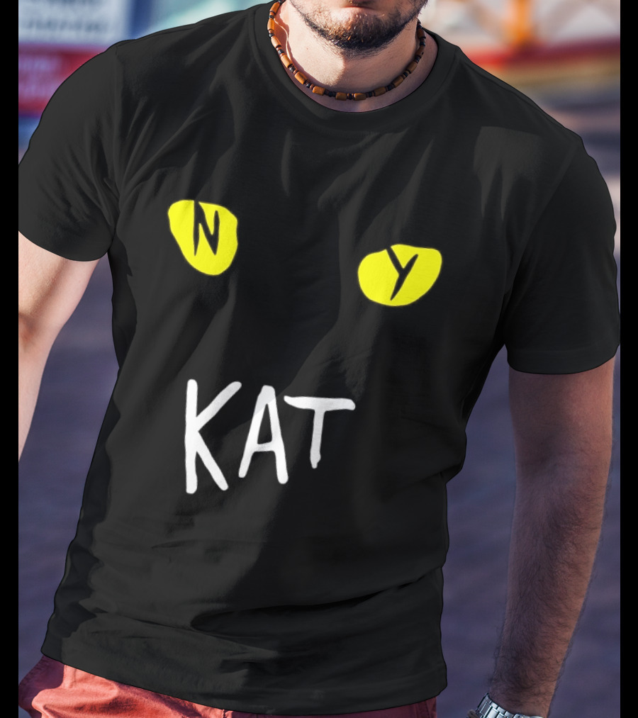 New York NY KAT Cat Eyes Karl Anthony Towns Knicks T-Shirt