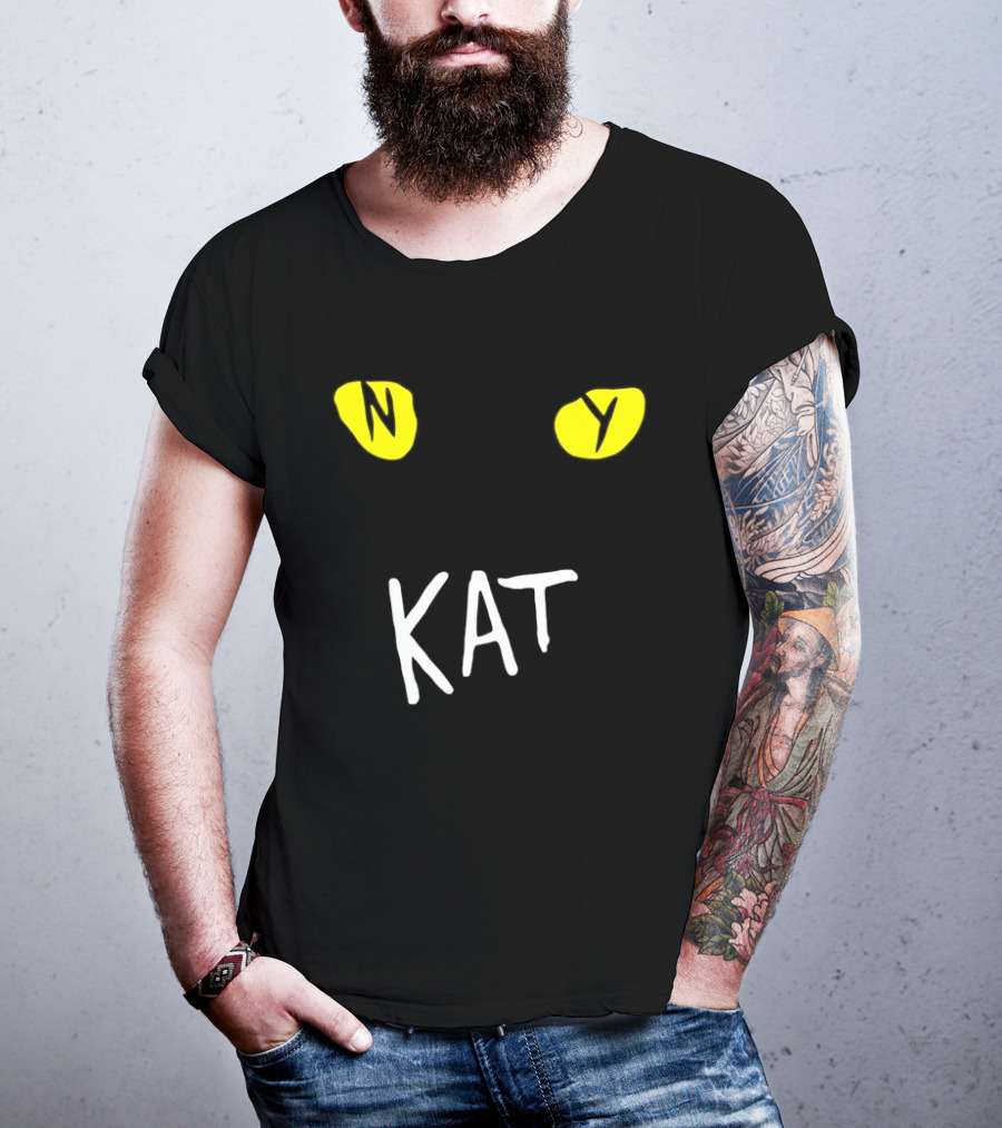 New York NY KAT Cat Eyes Karl Anthony Towns Knicks T-Shirt