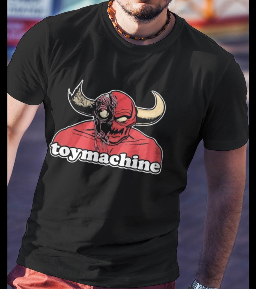 Toy Machine Horned Monster Face Melt T-Shirt