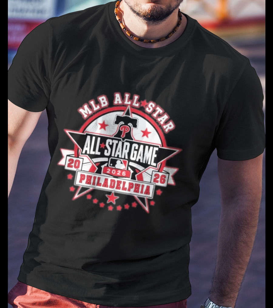 MLB All Star Game 2026 Philadelphia Phillies Baseball Event T-Shirt