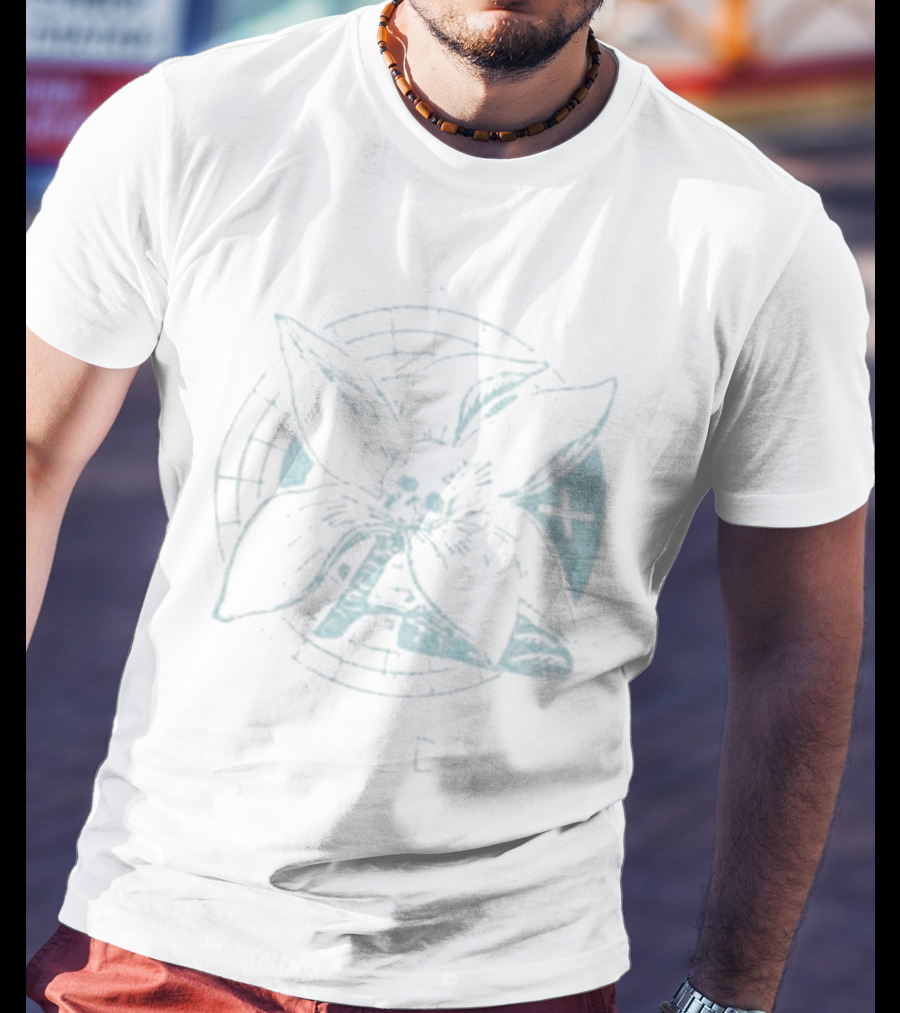 Brand New Band Flower Skull And Globe Green Sketch T-Shirt