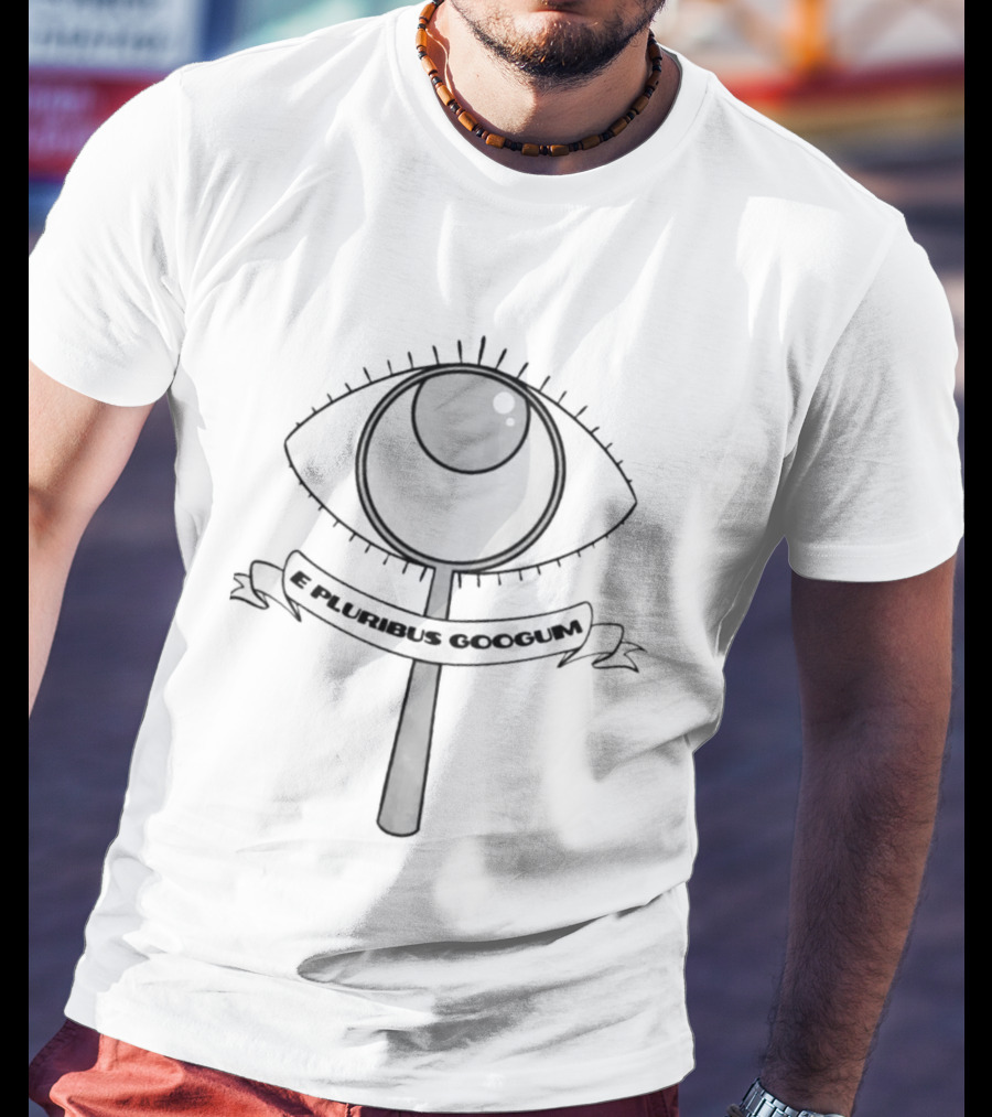 Miniminuteman Inquisitive Eye Symbol Googledebunker T-Shirt