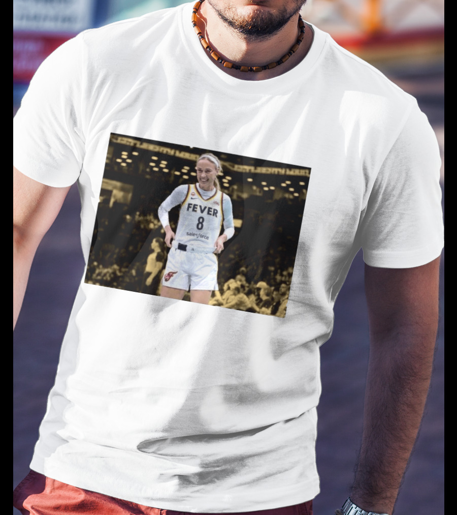 Indiana Fever Basketball Sophie's Favorite Knicks Player NBA Title Pursuit T-Shirt