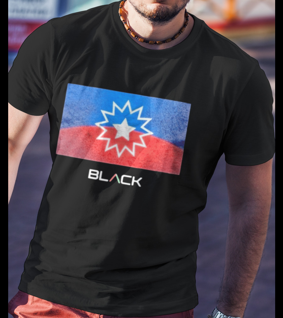 Actively Black Juneteenth Star Flag Celebration T-Shirt