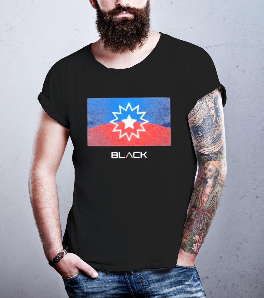 Actively Black Juneteenth Star Flag Celebration T-Shirt