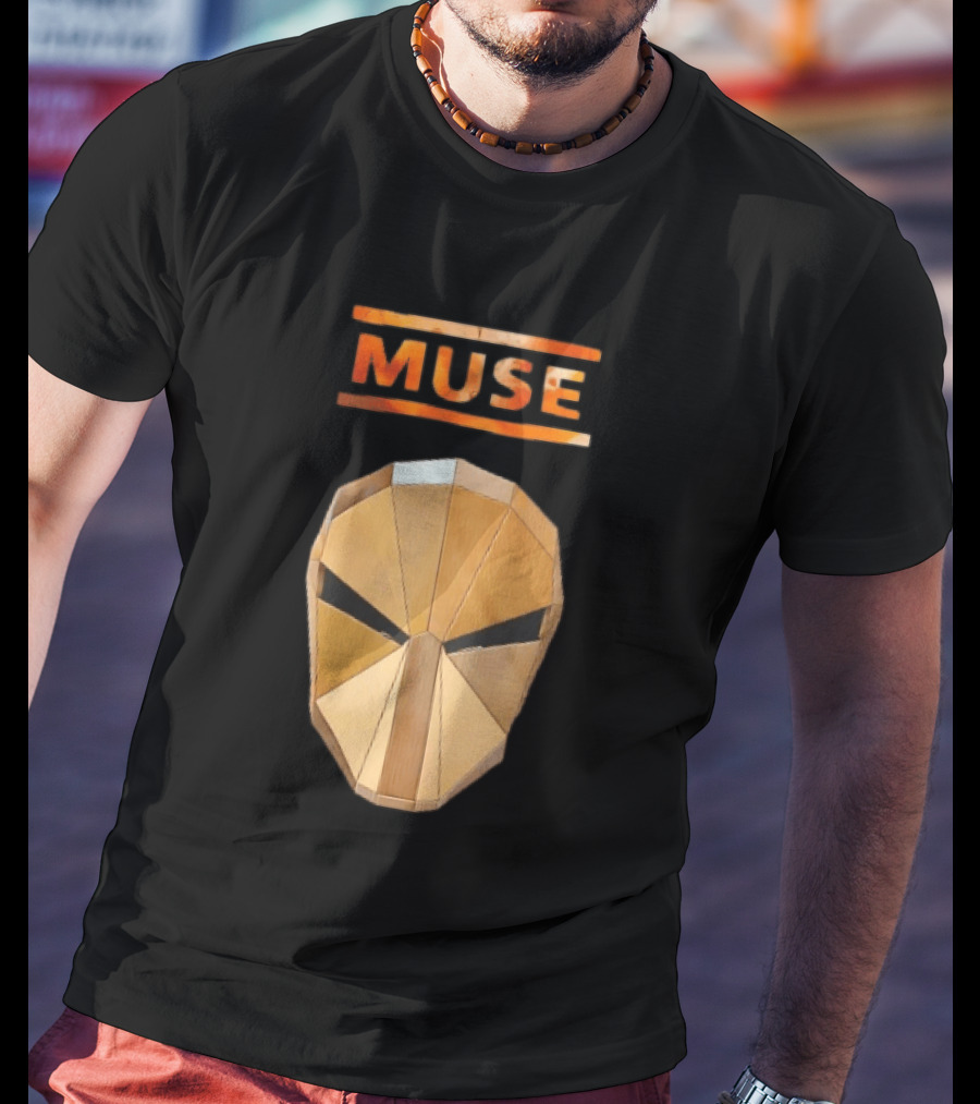 Muse Will Of The People World Tour Mask T-Shirt