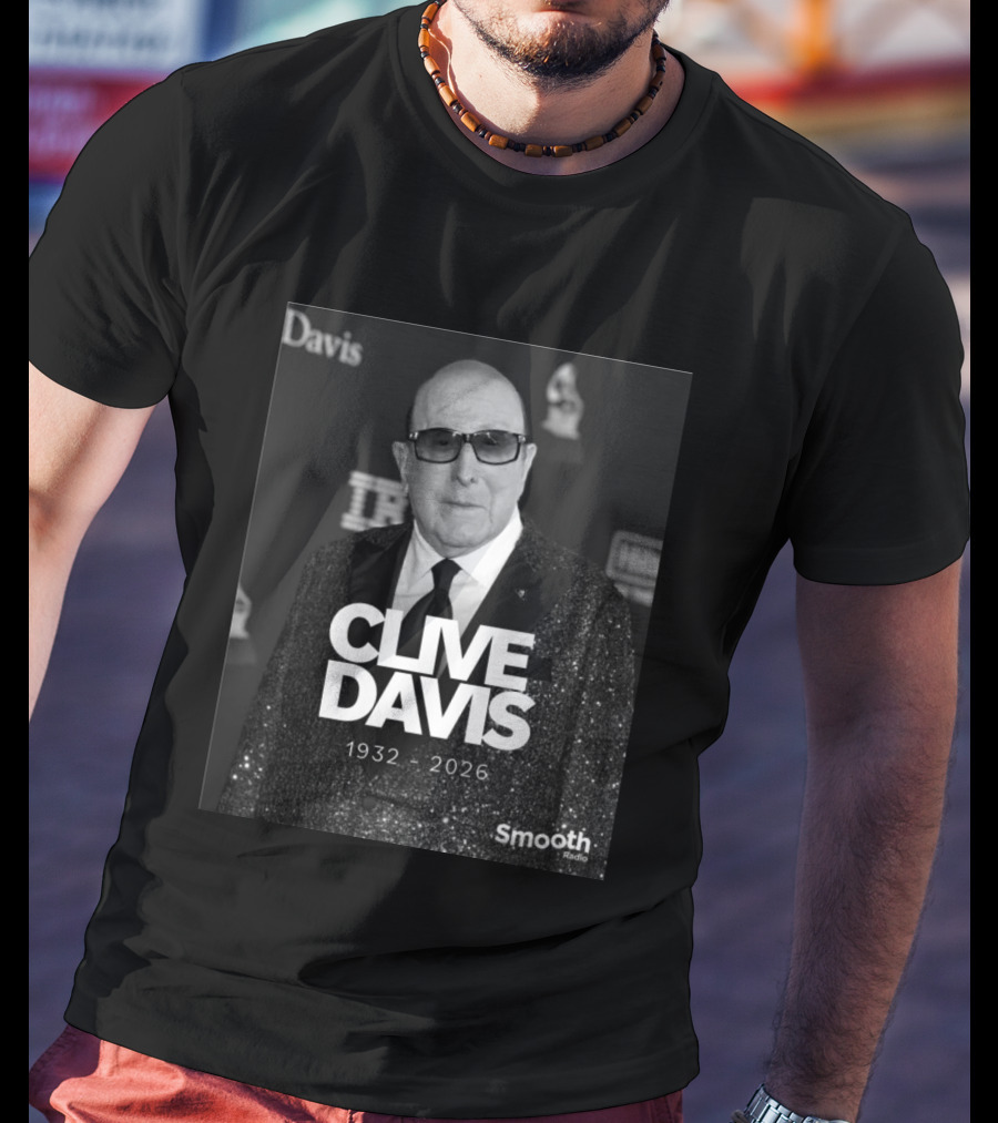 Clive Davis 1932 2026 Smooth Radio Grammy T-Shirt