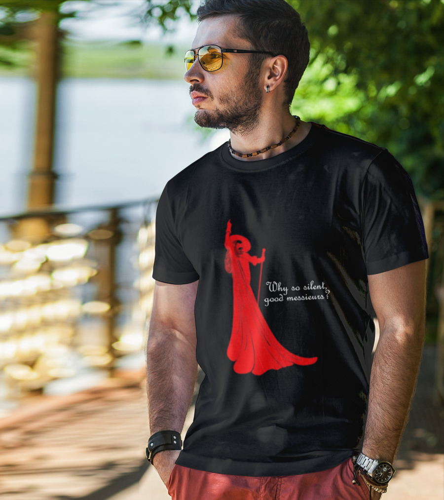 Phantom Why So Silent Good Messieurs Red T-Shirt