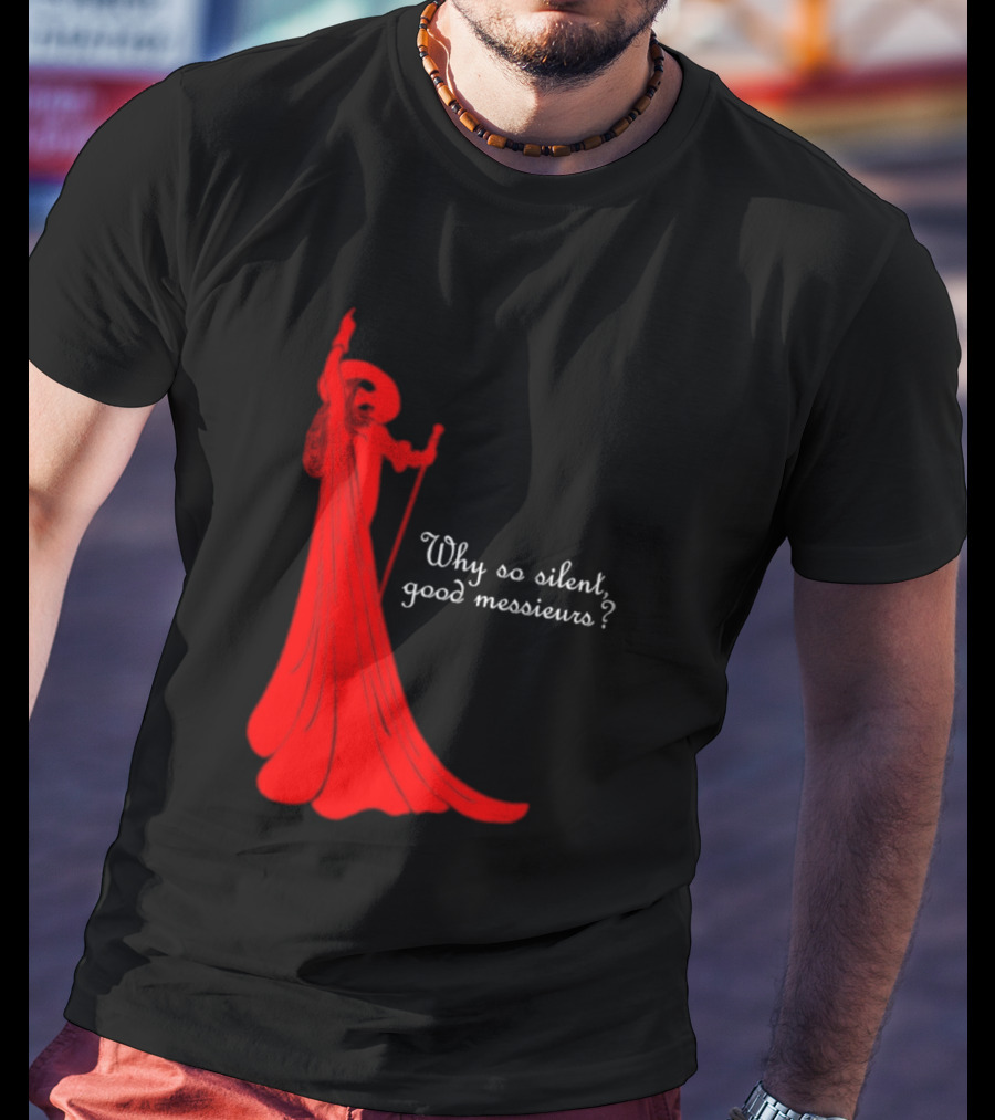 Phantom Why So Silent Good Messieurs Red T-Shirt