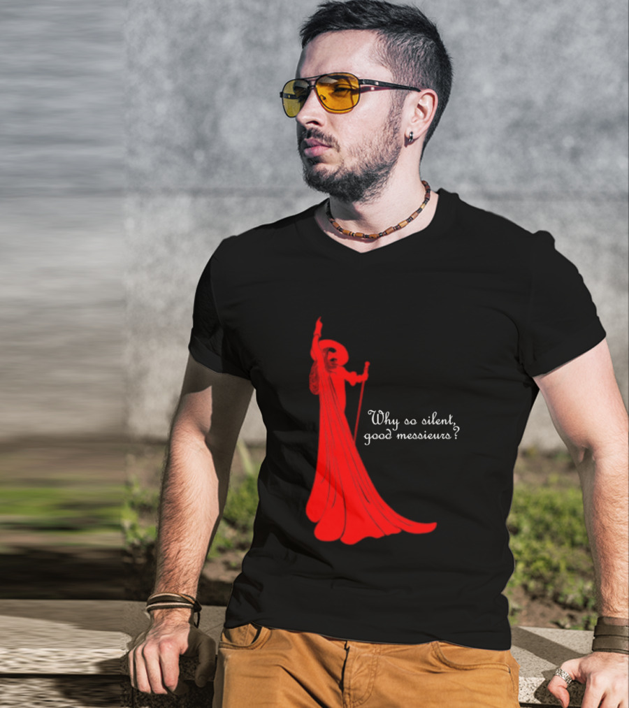 Phantom Why So Silent Good Messieurs Red T-Shirt