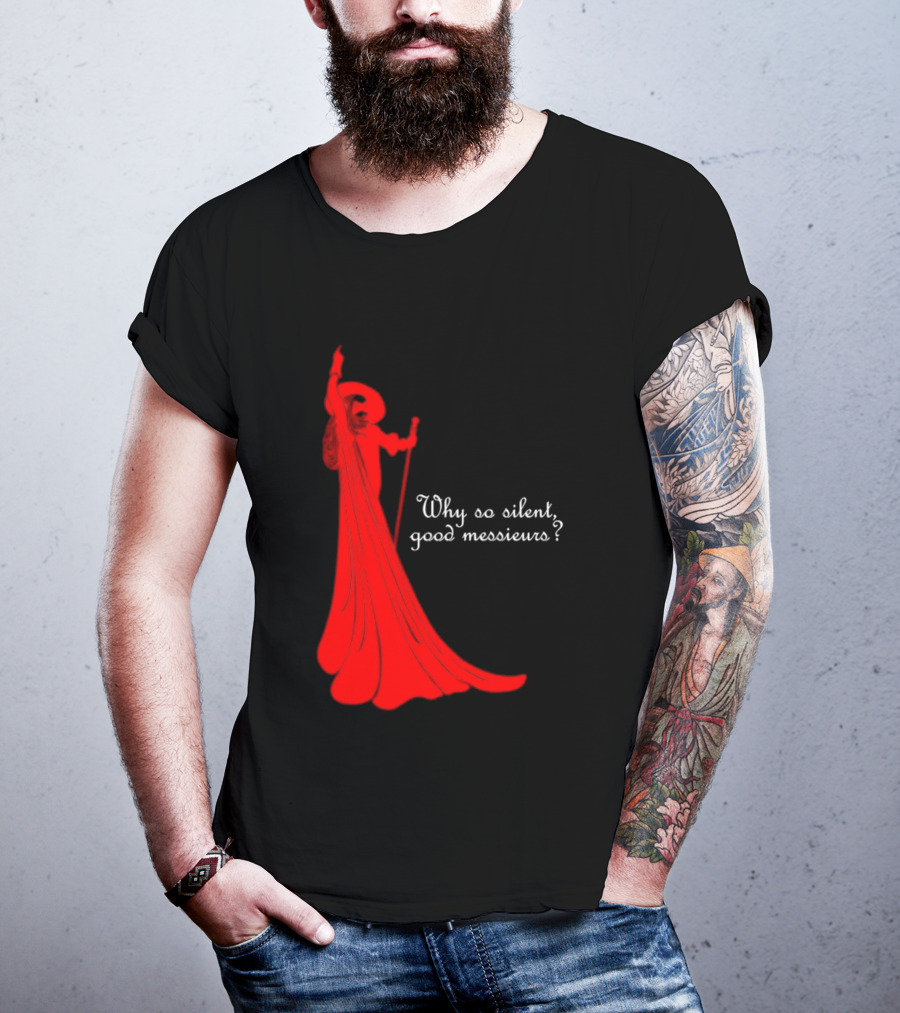 Phantom Why So Silent Good Messieurs Red T-Shirt