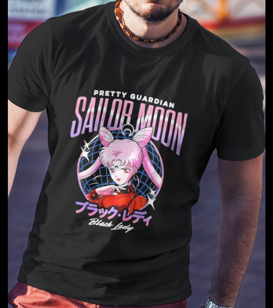 Pretty Guardian Sailor Moon Black Lady · T-Shirt