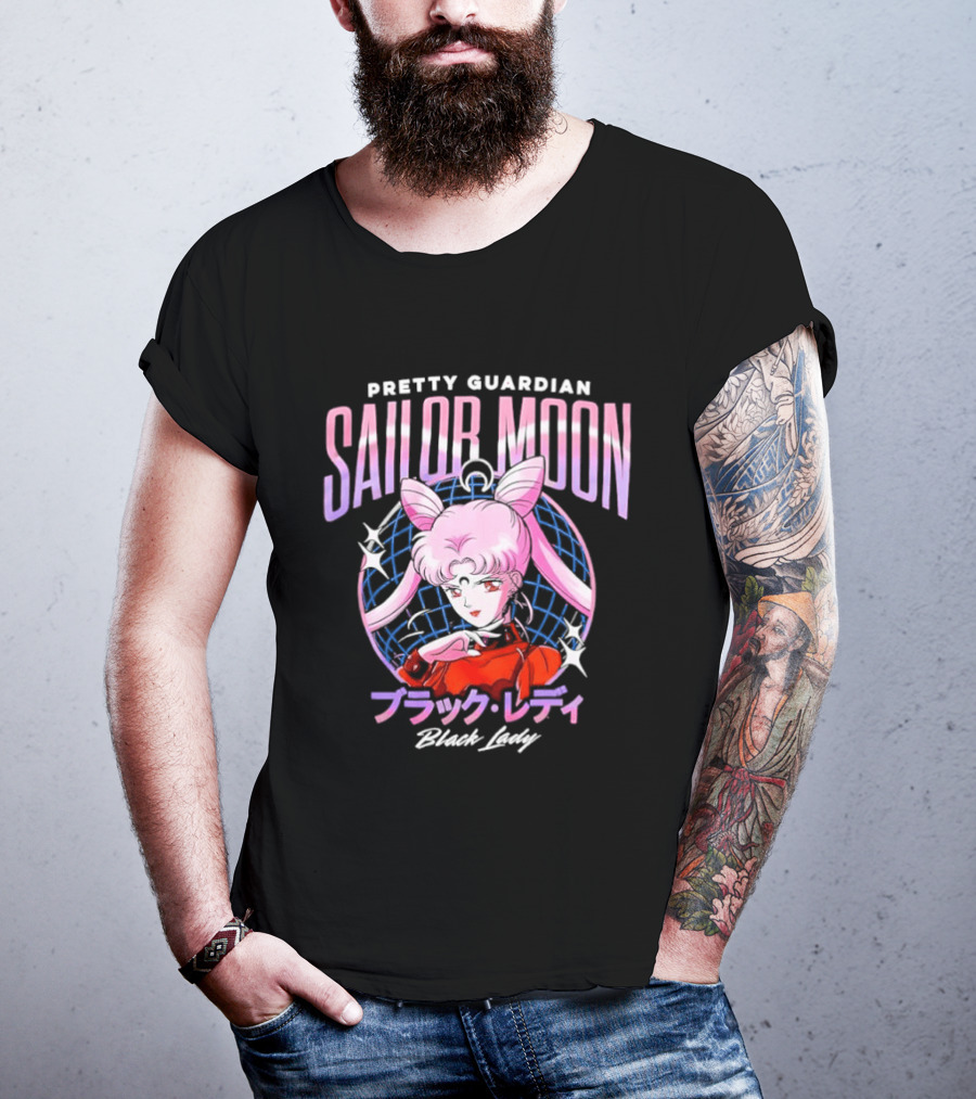 Pretty Guardian Sailor Moon Black Lady · T-Shirt