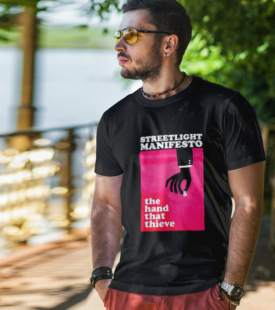 Streetlight Manifesto The Hand That Thieve Album Cover T-Shirt