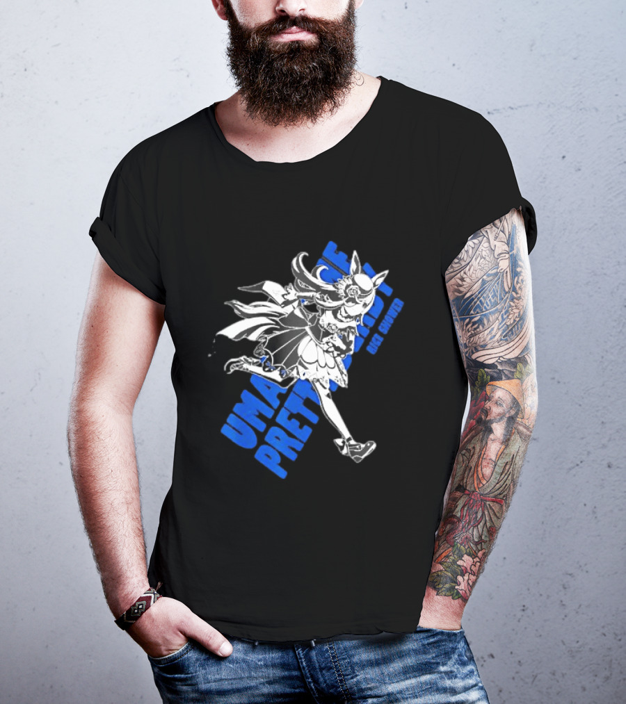 Umamusume Pretty Derby Rice Shower Character Run T-Shirt