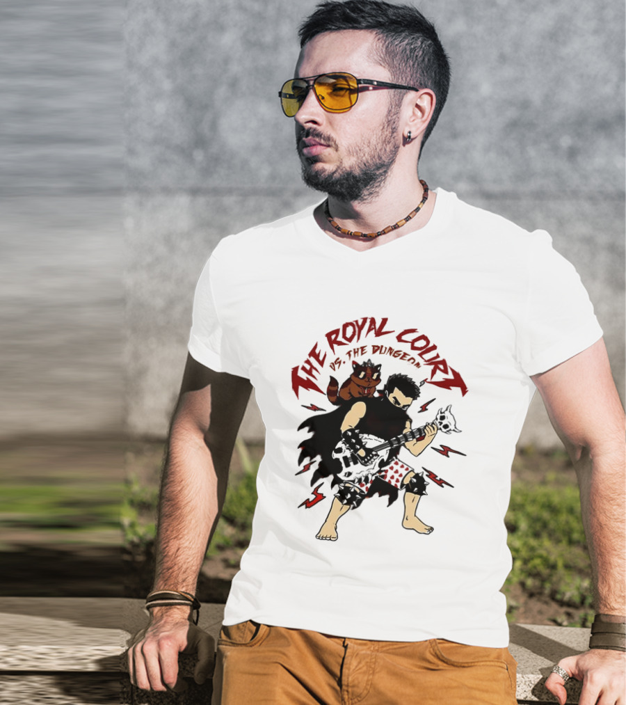 The Royal Court Vs The Dungeon Carl And Princess Donut Scott Pilgrim Vs The World T-Shirt