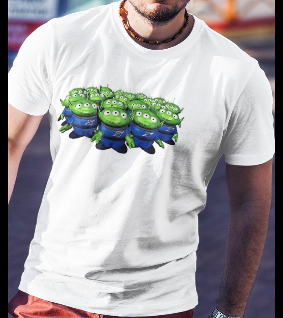 Little Green Men Aliens Toy Story Pixar Animation Characters T-Shirt