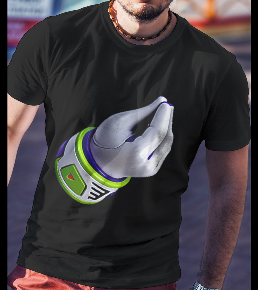 Buzz Lightyear Toy Story Ma Che Vuoi Hand Gesture T-Shirt