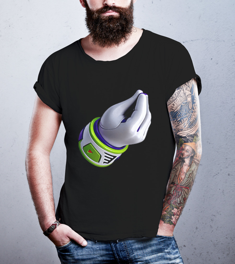 Buzz Lightyear Toy Story Ma Che Vuoi Hand Gesture T-Shirt
