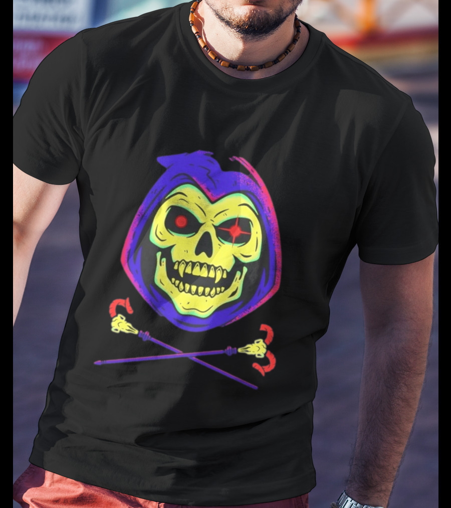 Skeletor Masters Of The Universe A Bone Headed Brute With Beautiful Bad Intentions Iconic Villain T-Shirt